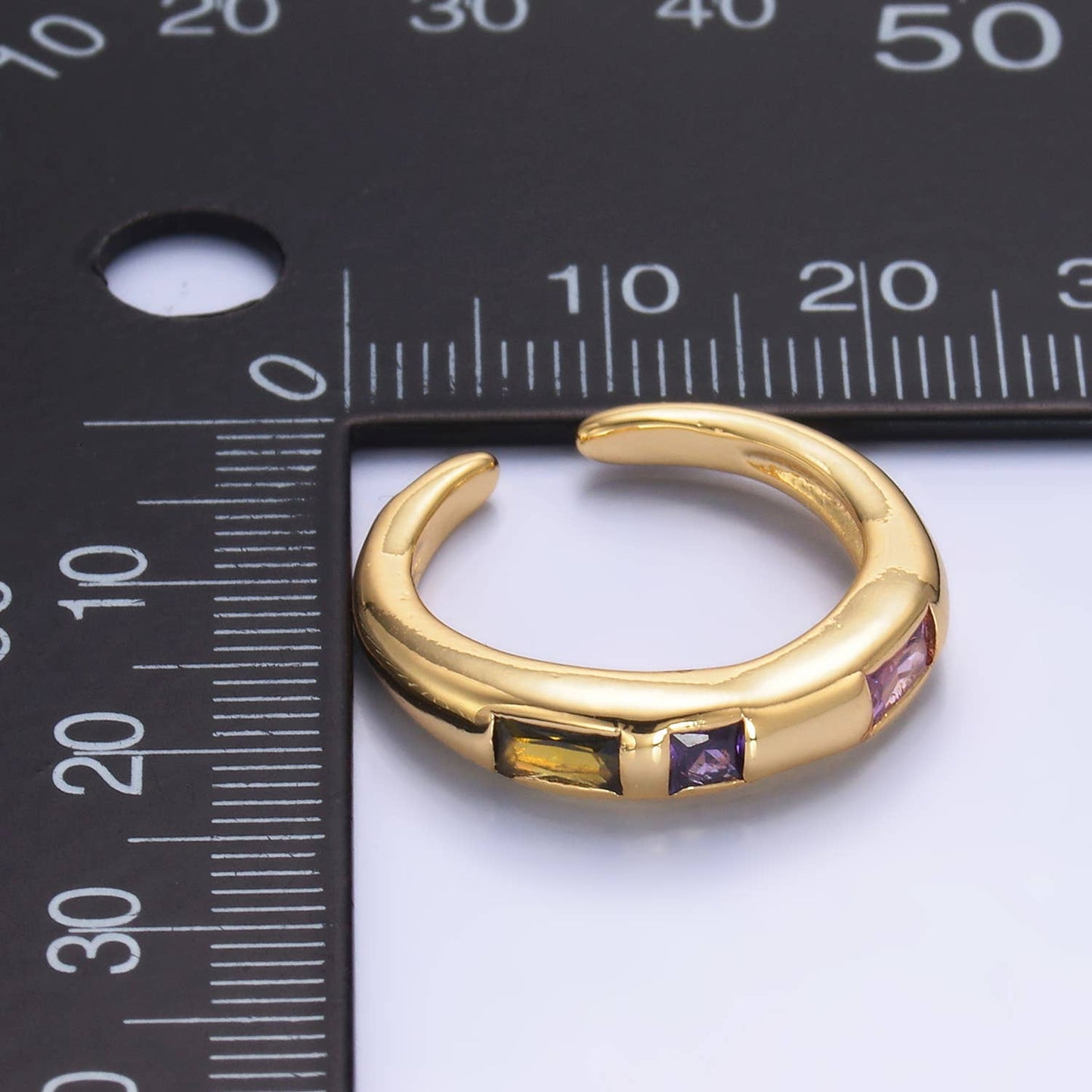 Molten Ring with Gems