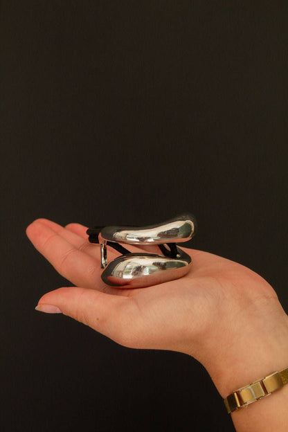 Abstract Ponytail Cuff
