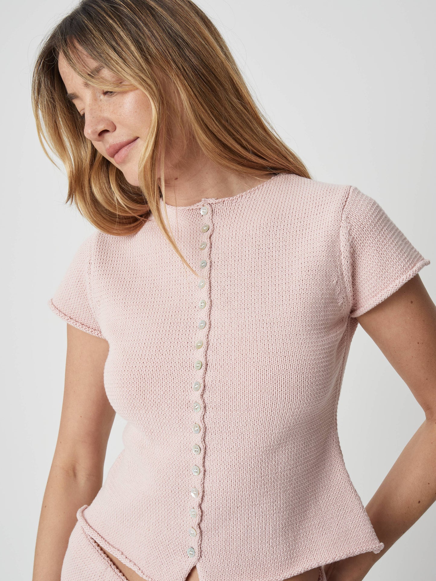 The Alana Button Up Top