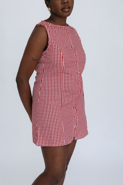 Bridgett Dress | Cherry Gingham