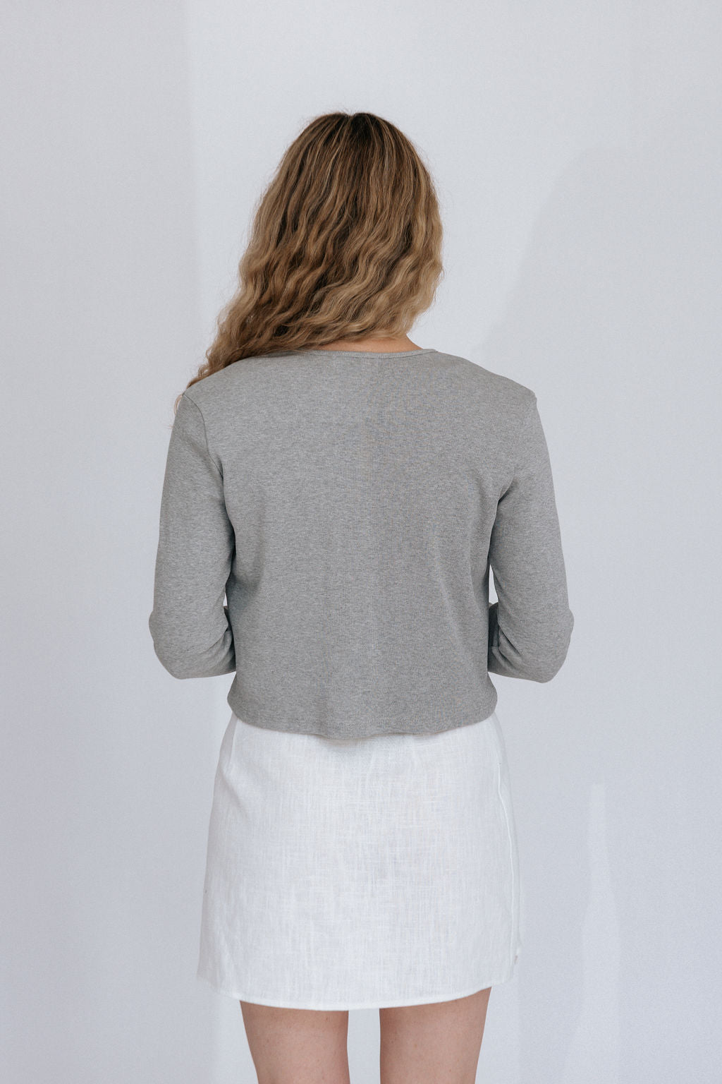 Jane Cardigan | Heather Gray