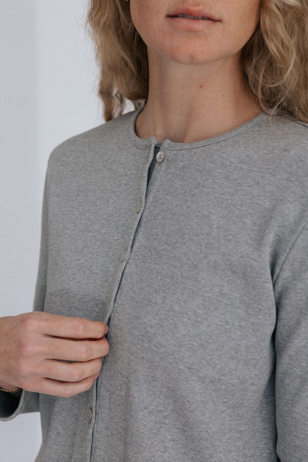 Jane Cardigan | Heather Gray