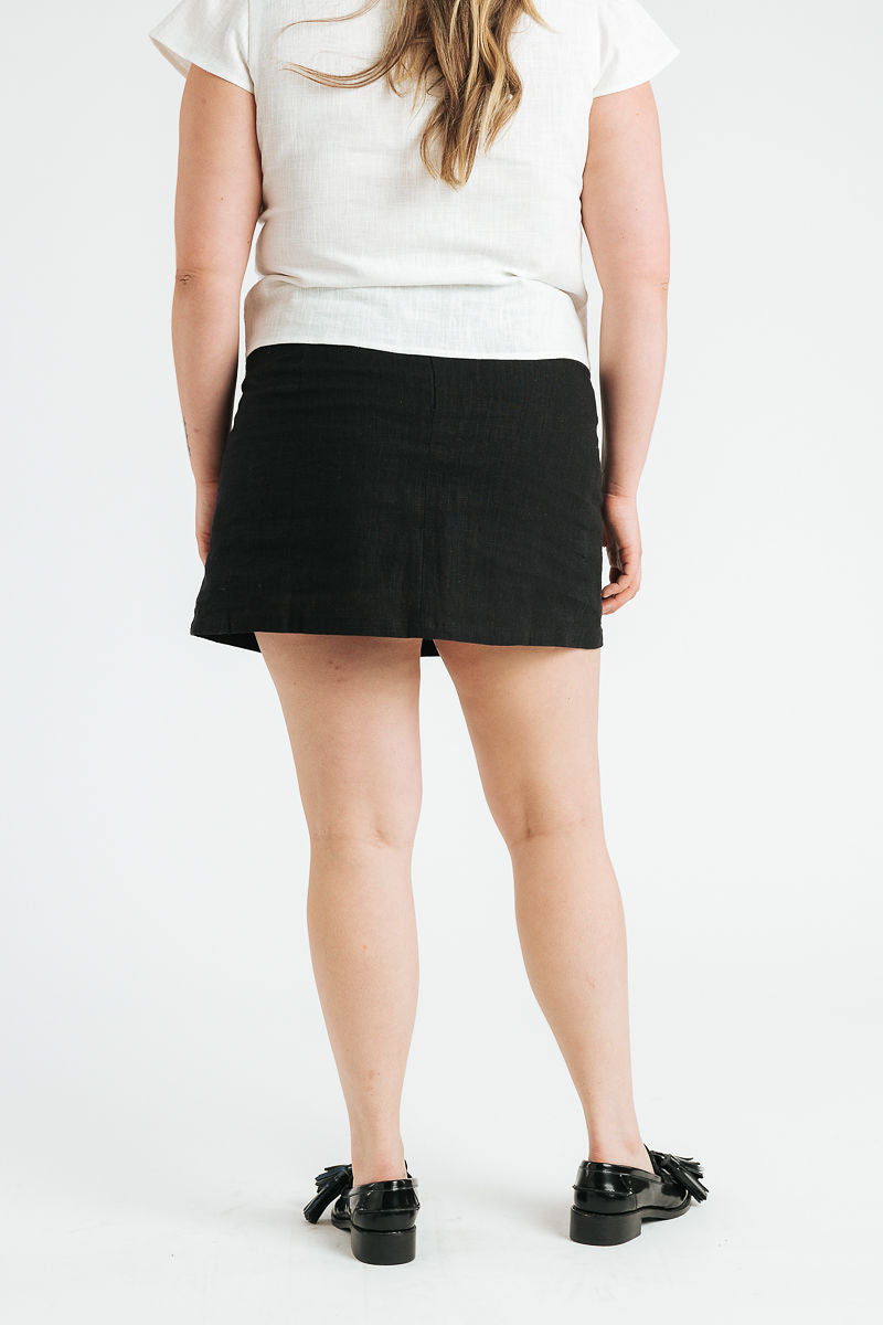 Elliot Mini Skirt | Black