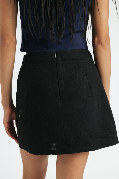 Elliot Mini Skirt | Black