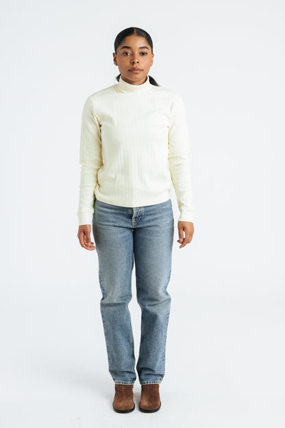 Pointelle Turtleneck | Multiple Colors