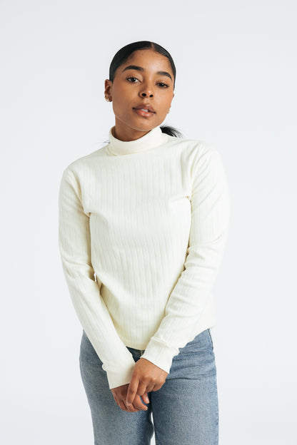 Pointelle Turtleneck | Multiple Colors