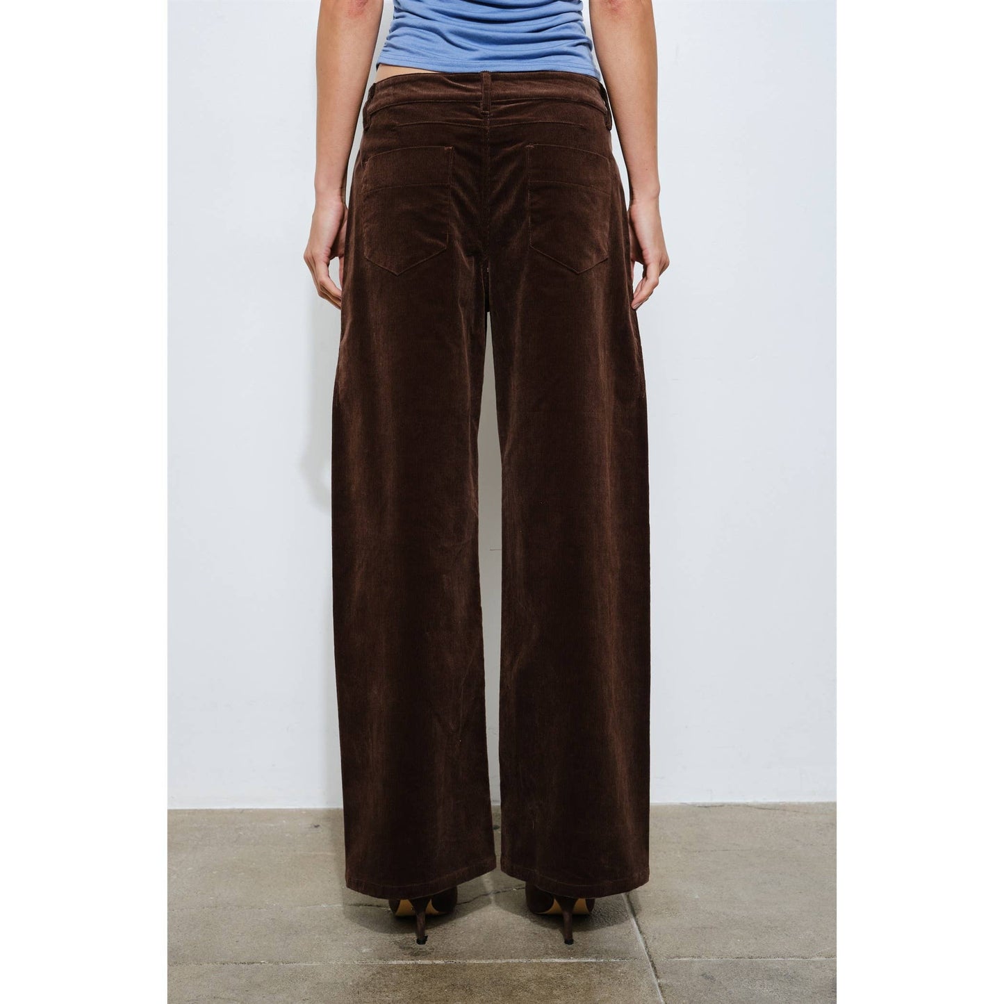 Barrel Leg Corduroy Pant