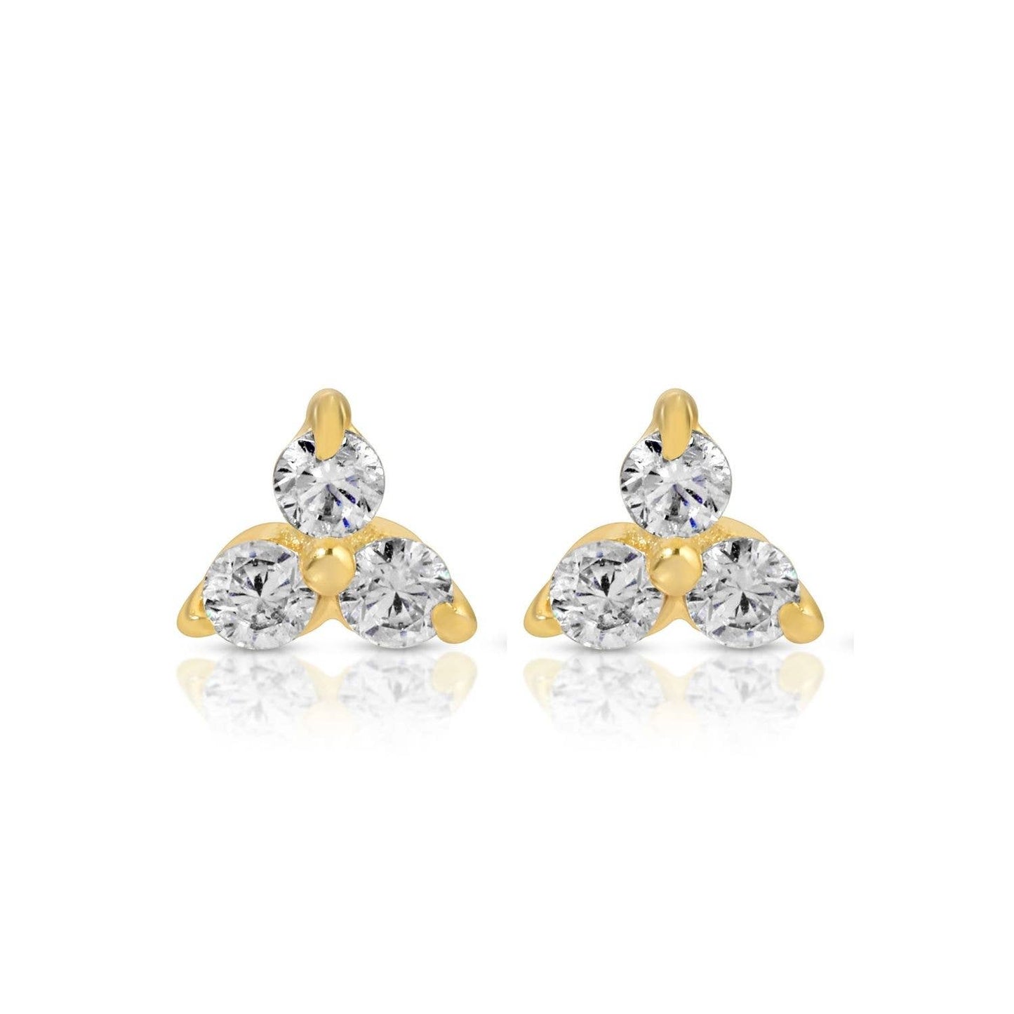 Triple Cluster Studs