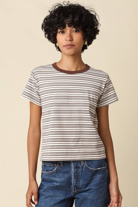Mila Stripe Baby Tee