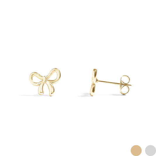 Mini Bow Stud Earrings