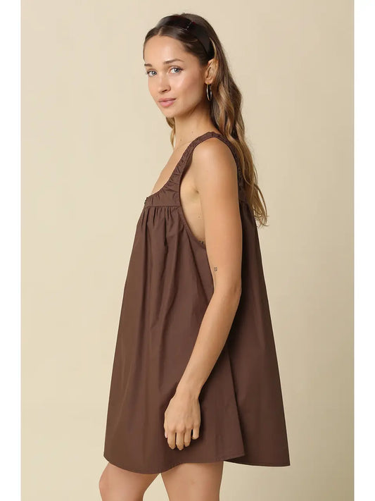 Finn Cotton Swing Mini Dress