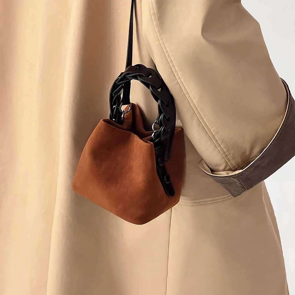 Woven Strap Handbag
