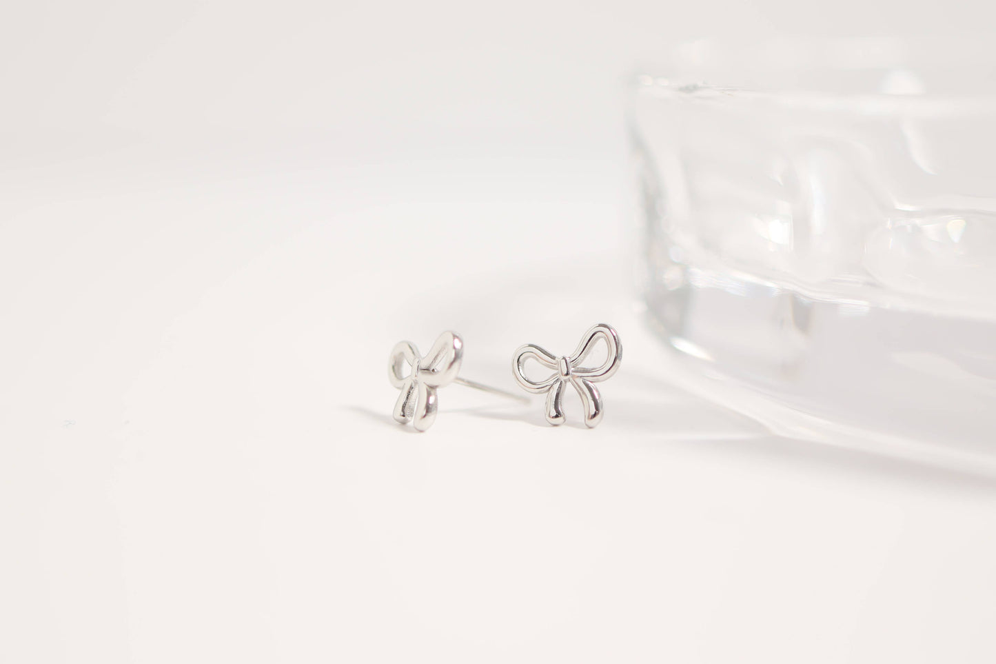 Mini Bow Stud Earrings
