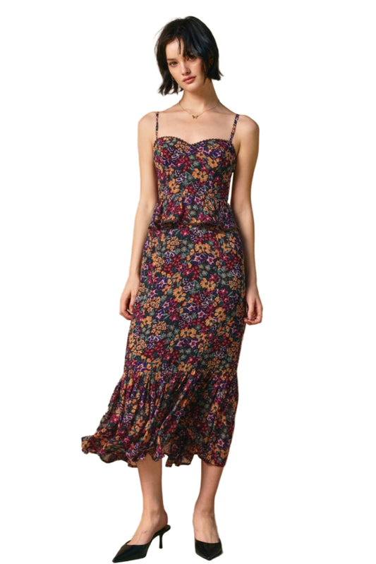 Bloom Pop Ruffled Dress