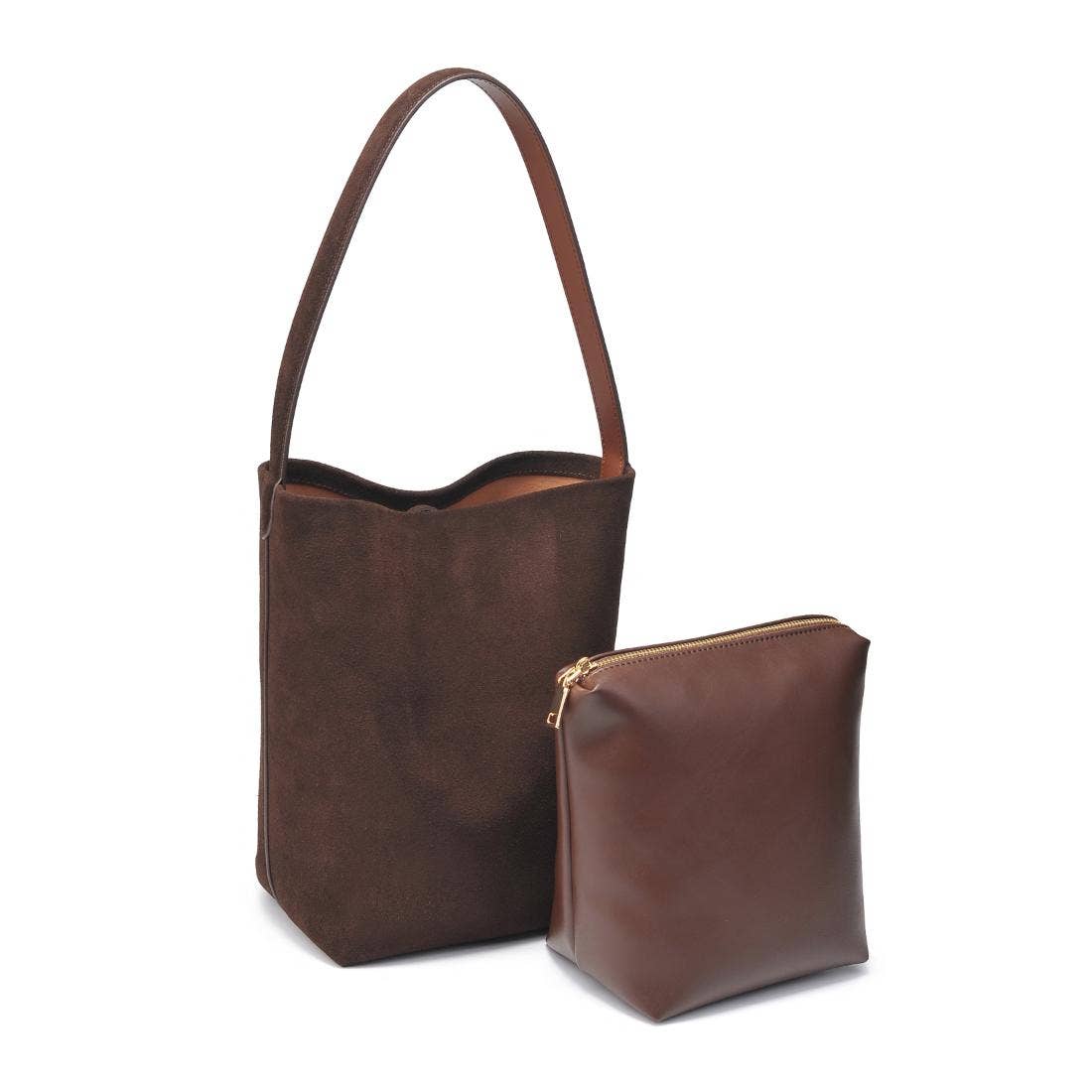 Colette Leather Bucket Bag