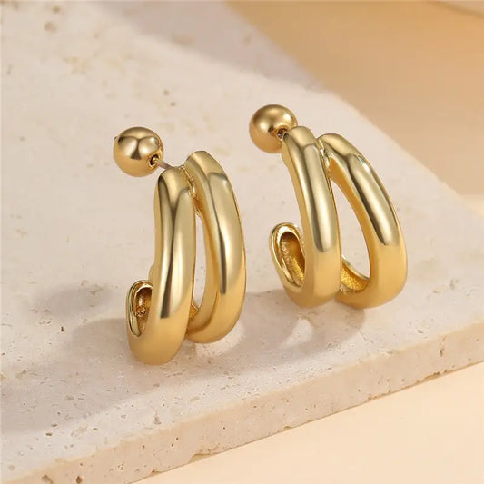 Double Hoop Earrings