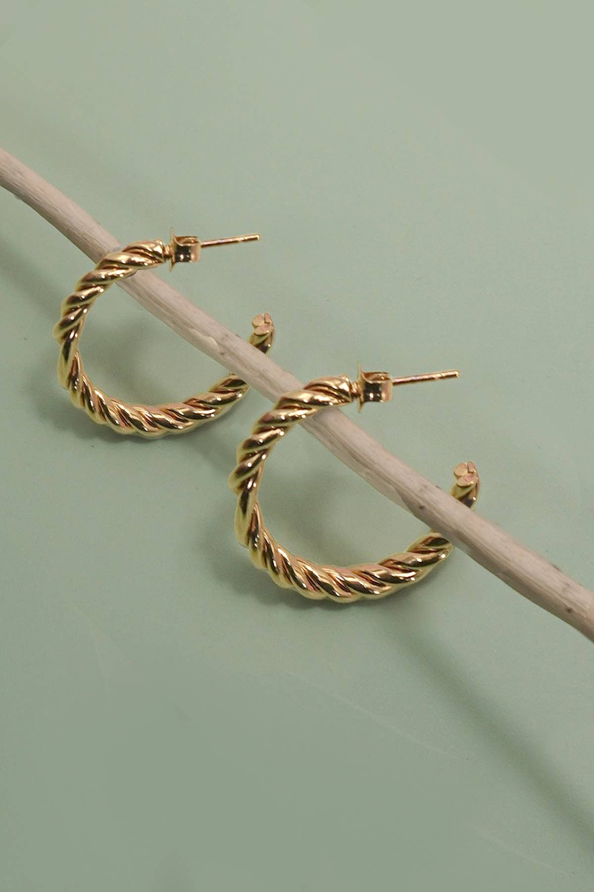 Twisted Rope Hoops