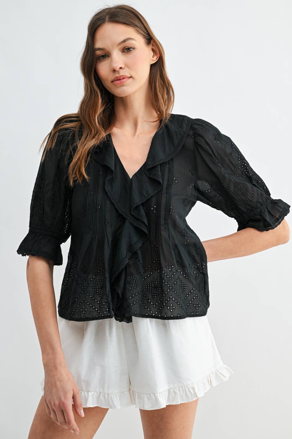Alex Puff Sleeve Top
