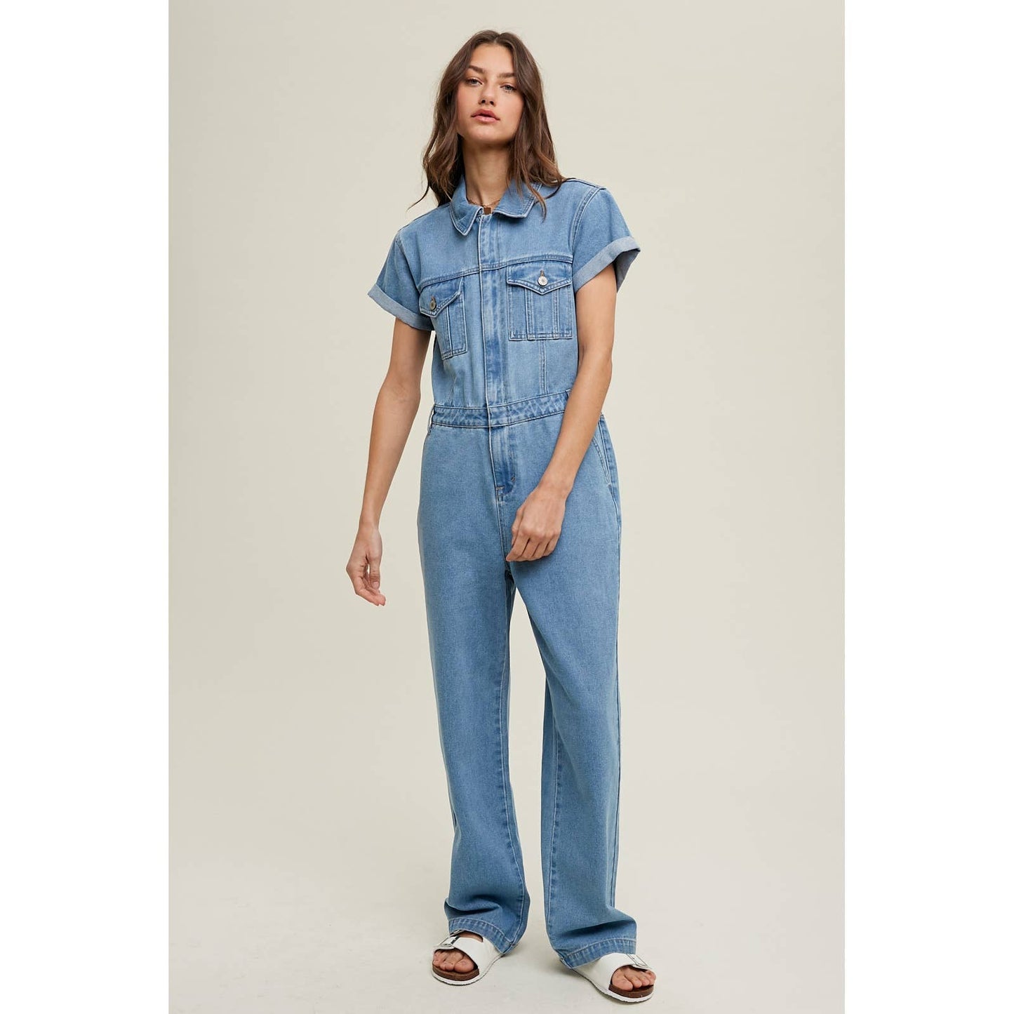 Dalia Denim Jumpsuit