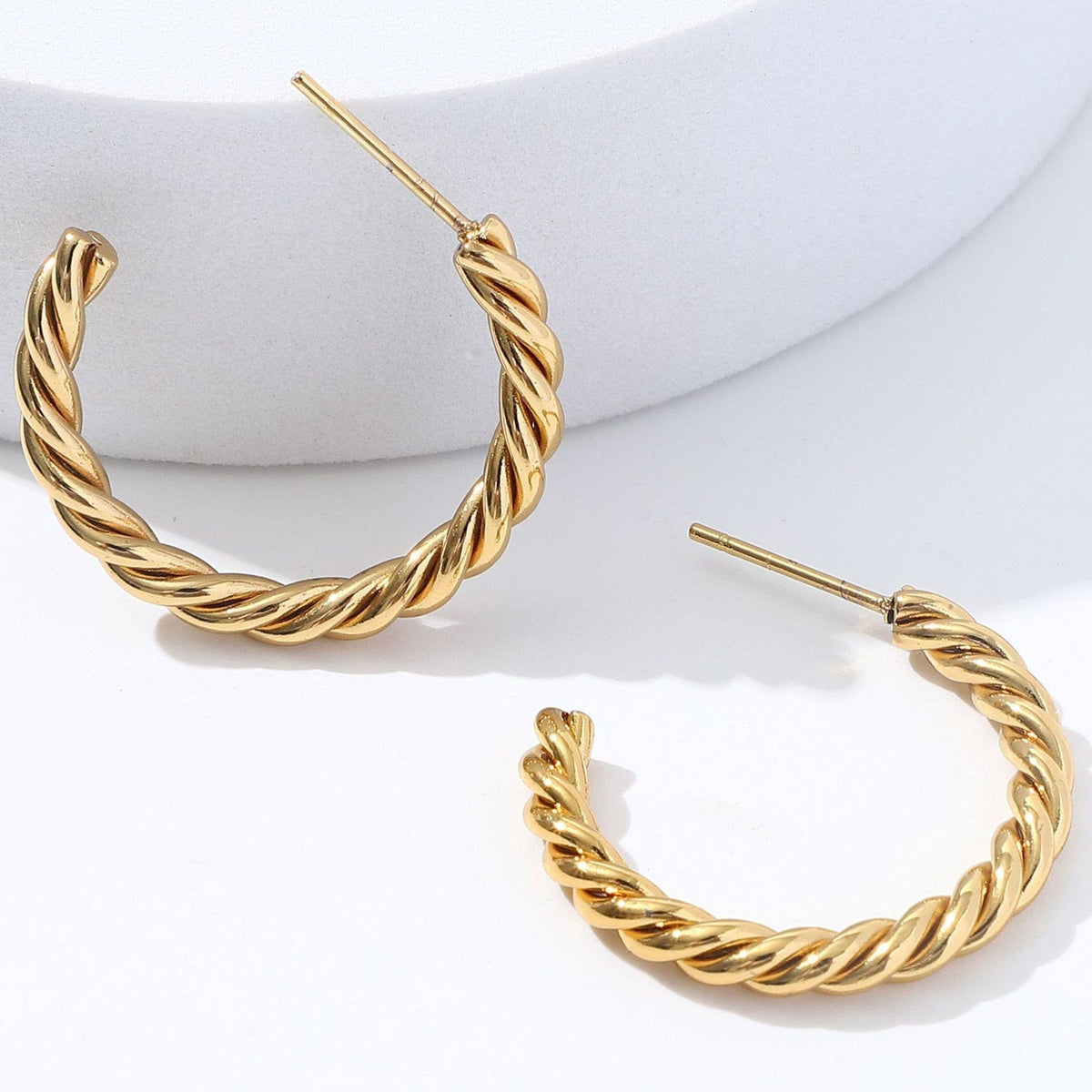 Twisted Rope Hoops