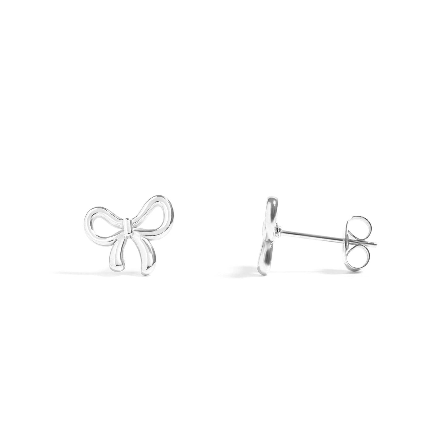 Mini Bow Stud Earrings