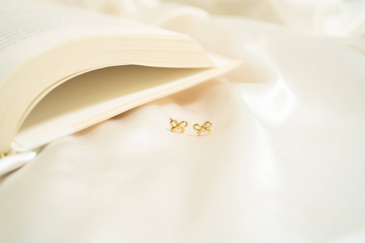 Mini Bow Stud Earrings