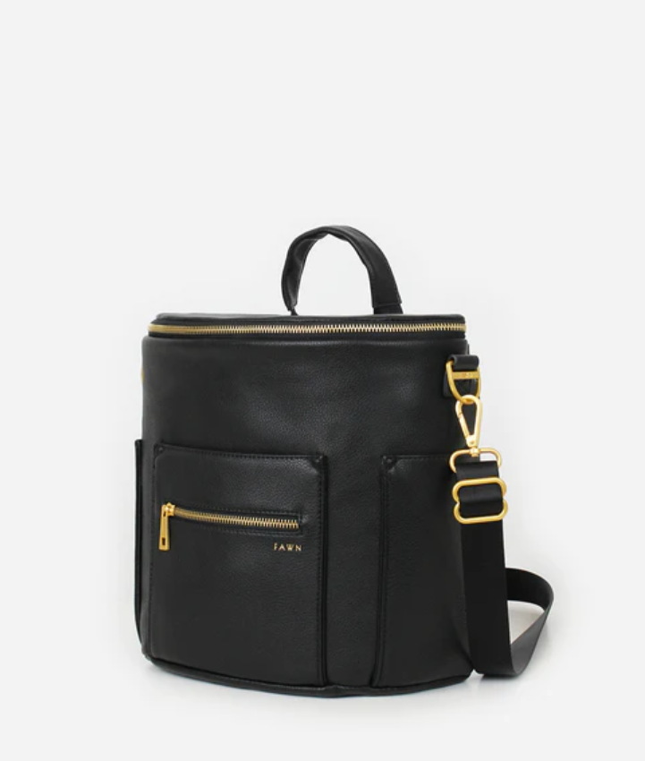 The Mini - Faux Leather Diaper Bag