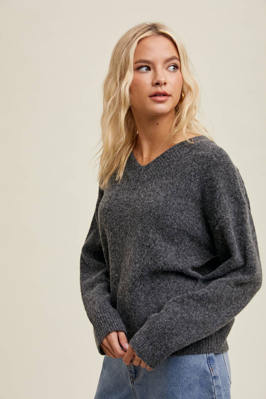 Charlie Charcoal Sweater