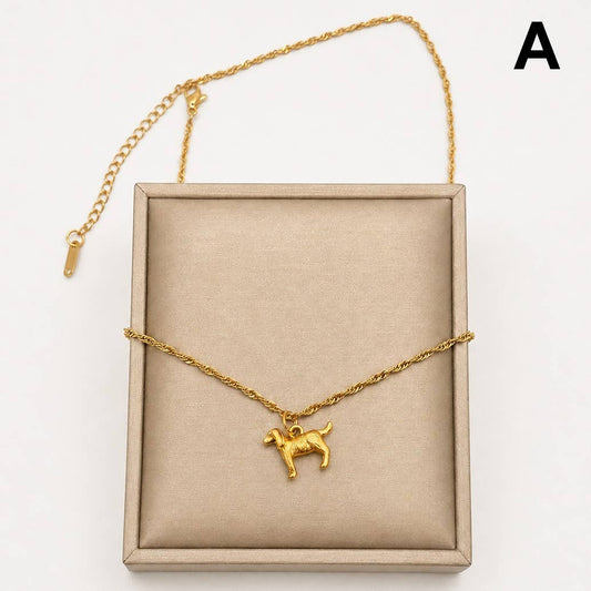 Dog Charm Necklace