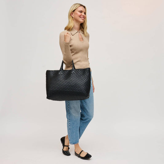 Donna Leather Tote