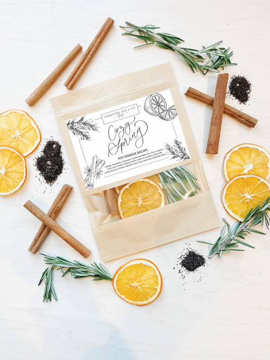 "Cozy Spring" Stovetop Potpourri