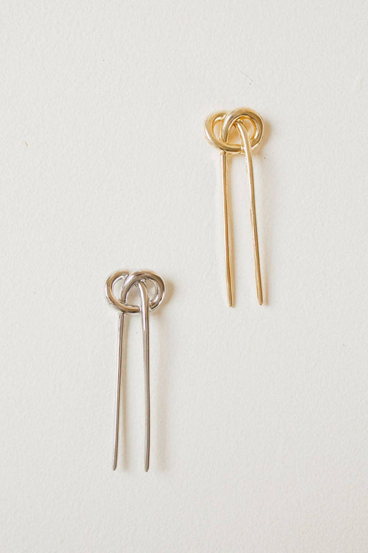 Knotted Hair Pin