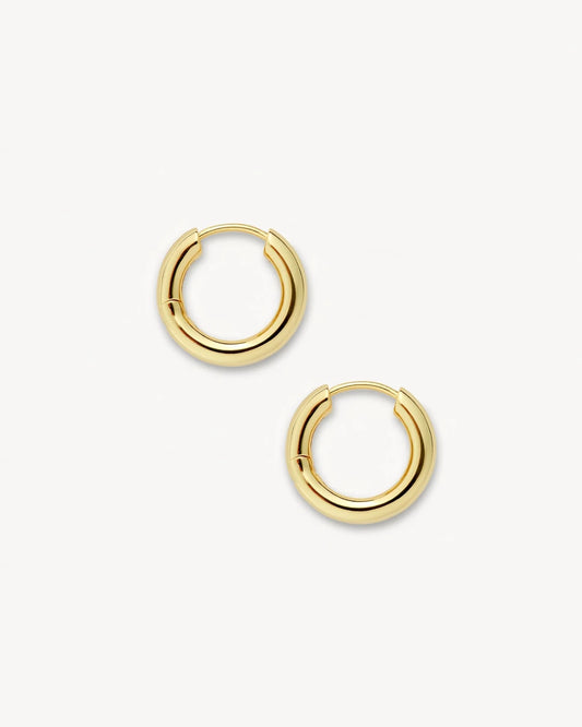 Petite Gold Hoops