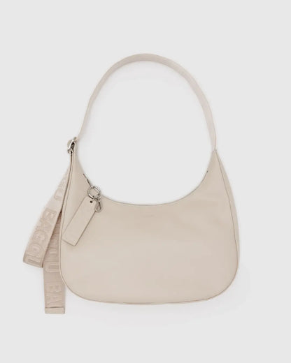 Medium RECYCLED LEATHER Crescent Bag