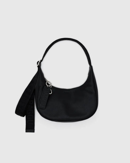 Small RECYCLED LEATHER Crescent Bag | Multiple Variants