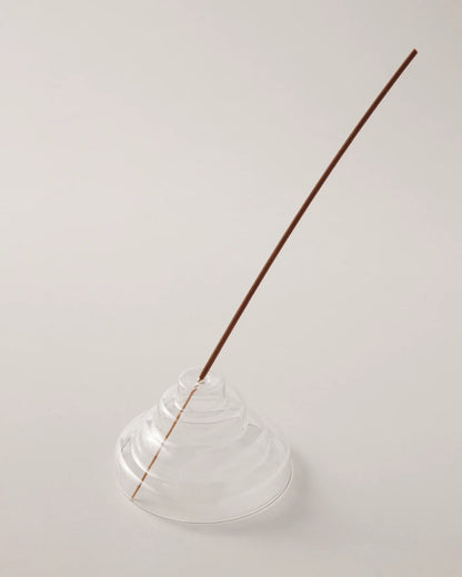 Glass Meso Incense Holder | Clear