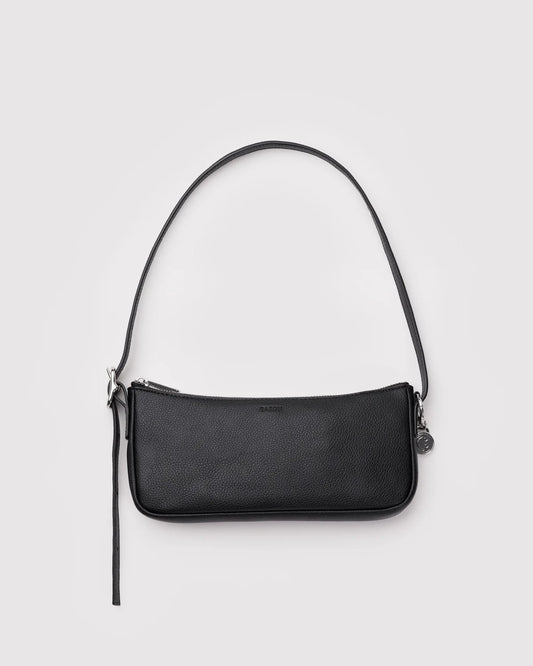 Recycled Leather Pochette | Black