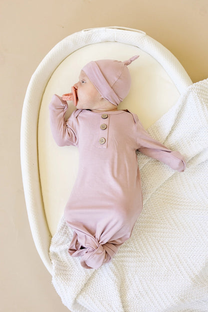 Bamboo Gown & Hat Set
