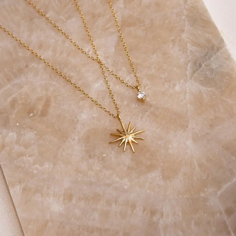 Layered Star Necklace