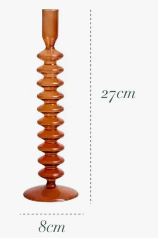 Ripple Candlestick Holder - Multiple Colors